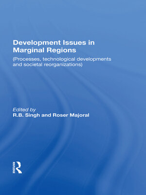 cover image of Development Issues In Marginal Regions